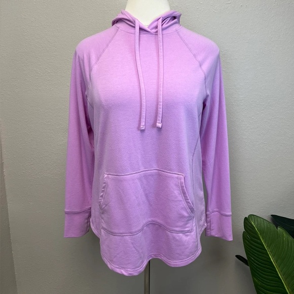 Torrid Purple Everyday Fleece Hoodie - Size 1 (14/16) - Picture 1 of 4